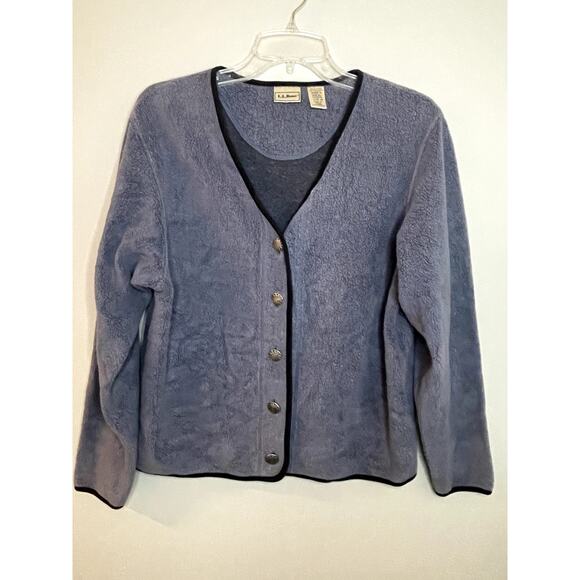 Vintage LL Bean Fleece Women's Sm‎ Dark Gray EUC - Picture 1 of 6